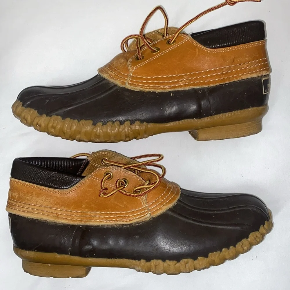 LL Bean Duck Boots short sz M7 - Picture 2 of 9